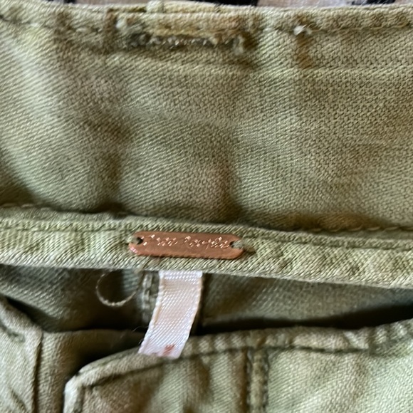 Free People Green khaki pants - Picture 2 of 8
